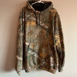 Carhartt camo hoodie Size XL